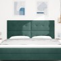 Cabecero Botones Tapizado Verde Oscuro 180 cm Terciopelo de , Cabeceros y pies de cama - Ref: Foro24-3337857, Precio: 118,04 ...