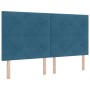 Cabecero Azul Oscuro 180 cm Terciopelo de , Cabeceros y pies de cama - Ref: Foro24-3337858, Precio: 142,18 €, Descuento: %