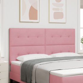 Cabecero Tufted con botones Rosa 180 cm de Terciopelo de , Cabeceros y pies de cama - Ref: Foro24-3337859, Precio: 118,04 €, ...