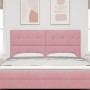 Cabecero Tufted con botones Rosa 180 cm de Terciopelo de , Cabeceros y pies de cama - Ref: Foro24-3337859, Precio: 118,04 €, ...