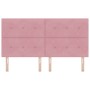 Cabecero Tufted con botones Rosa 180 cm de Terciopelo de , Cabeceros y pies de cama - Ref: Foro24-3337859, Precio: 118,04 €, ...