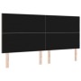 Cabecera con botones acolchados taupe 200 cm tela de , Cabeceros y pies de cama - Ref: Foro24-3337864, Precio: 150,66 €, Desc...