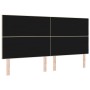 Cabecero con botonadura en crema de 200 cm en tela de , Cabeceros y pies de cama - Ref: Foro24-3337865, Precio: 124,87 €, Des...