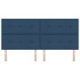 Cabecero Button Tufted Azul 200 cm Tela de , Cabeceros y pies de cama - Ref: Foro24-3337866, Precio: 151,43 €, Descuento: %