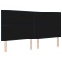 Cabecero Button Tufted Azul 200 cm Tela de , Cabeceros y pies de cama - Ref: Foro24-3337866, Precio: 151,43 €, Descuento: %