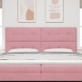 Cabezal con botones acolchados Rosa 200 cm de Terciopelo de , Cabeceros y pies de cama - Ref: Foro24-3337872, Precio: 150,57 ...