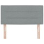 Cabecero con LED Gris Claro Tela 80 cm Estructura de Cama de , Cabeceros y pies de cama - Ref: Foro24-3337964, Precio: 60,04 ...