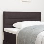 Cabecero Diseño de Líneas Marrón Oscuro 80 cm Tela de , Cabeceros y pies de cama - Ref: Foro24-3337967, Precio: 60,04 €, Desc...