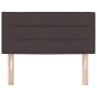 Cabecero Diseño de Líneas Marrón Oscuro 80 cm Tela de , Cabeceros y pies de cama - Ref: Foro24-3337967, Precio: 60,04 €, Desc...