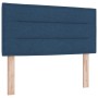 Cabecera Diseño Líneas Azul 100 cm Tela de , Cabeceros y pies de cama - Ref: Foro24-3337984, Precio: 64,69 €, Descuento: %