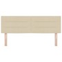 Cabecera Diseño de Líneas Crema 72 cm Tela de , Cabeceros y pies de cama - Ref: Foro24-3337990, Precio: 72,66 €, Descuento: %