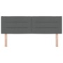 Cabecero Diseño Líneas Gris Oscuro 80 cm Tela de , Cabeceros y pies de cama - Ref: Foro24-3337993, Precio: 75,75 €, Descuento: %