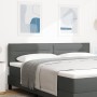 Cabecera Diseño de Líneas Gris Oscuro 90 cm Tela de , Cabeceros y pies de cama - Ref: Foro24-3338000, Precio: 84,36 €, Descue...