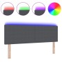 Cabecera LED Diseño Simple Gris Oscuro 80 cm Tela de Pana de , Cabeceros y pies de cama - Ref: Foro24-3338030, Precio: 63,28 ...