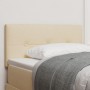 Cabecero LED con botones y acolchado en crema de 80 cm de tejido de , Cabeceros y pies de cama - Ref: Foro24-3338088, Precio:...