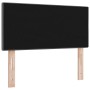 Cabezal LED con botones acolchados Gris Oscuro de 90 cm en Tela de , Cabeceros y pies de cama - Ref: Foro24-3338097, Precio: ...