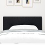 Cabecero LED con botones capitonados negro de 90 cm de tela de , Cabeceros y pies de cama - Ref: Foro24-3338098, Precio: 61,4...