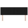 Cabecera LED con botones acolchados en negro de 72 cm de tela de , Cabeceros y pies de cama - Ref: Foro24-3338124, Precio: 70...