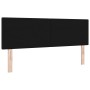 Cabecera LED con botones acolchados en negro de 72 cm de tela de , Cabeceros y pies de cama - Ref: Foro24-3338124, Precio: 70...