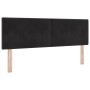 Cabecero LED con Botones Negro 72 cm Terciopelo de , Cabeceros y pies de cama - Ref: Foro24-3338131, Precio: 70,68 €, Descuen...
