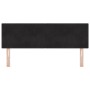 Cabecero LED con Botones Negro 72 cm Terciopelo de , Cabeceros y pies de cama - Ref: Foro24-3338131, Precio: 70,68 €, Descuen...