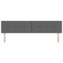 Cabezal LED acolchado con botones gris oscuro 100 cm de tela de , Cabeceros y pies de cama - Ref: Foro24-3338162, Precio: 86,...