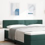 Cabecera LED Cabecera con Botones Tapizados Verde Oscuro 100 cm Terciopelo de , Cabeceros y pies de cama - Ref: Foro24-333817...