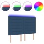 Cabecero LED Diseño Lineal Azul 72 cm Tela de , Cabeceros y pies de cama - Ref: Foro24-3338292, Precio: 135,44 €, Descuento: %