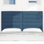Cabecero LED Diseño Lineal Azul 72 cm Tela de , Cabeceros y pies de cama - Ref: Foro24-3338292, Precio: 135,44 €, Descuento: %