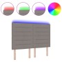 Cabecera LED Diseño Lines Taupe 80 cm Tela de , Cabeceros y pies de cama - Ref: Foro24-3338297, Precio: 138,00 €, Descuento: %