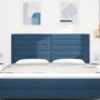 cabecera diseño de líneas LED azul 90 cm tela de , Cabeceros y pies de cama - Ref: Foro24-3338306, Precio: 156,89 €, Descuent...