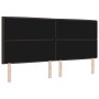Cabecero LED Diseño Líneas Marrón Oscuro 100 cm Tela de , Cabeceros y pies de cama - Ref: Foro24-3338310, Precio: 164,51 €, D...