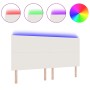 Cabecero LED Crema 100 cm Tela de pana de , Cabeceros y pies de cama - Ref: Foro24-3338340, Precio: 131,49 €, Descuento: %