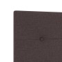 Cabecero LED Marrón Oscuro 80 cm Tela de , Cabeceros y pies de cama - Ref: Foro24-3338387, Precio: 79,82 €, Descuento: %