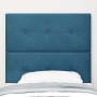 Cabecero LED Azul Oscuro 90 cm Terciopelo de , Cabeceros y pies de cama - Ref: Foro24-3338408, Precio: 86,90 €, Descuento: %