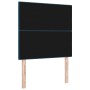 Cabecero LED Azul Oscuro 90 cm Terciopelo de , Cabeceros y pies de cama - Ref: Foro24-3338408, Precio: 86,90 €, Descuento: %