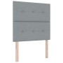 Luz de Cabecera LED Gris Claro 100 cm Tela de , Cabeceros y pies de cama - Ref: Foro24-3338410, Precio: 92,81 €, Descuento: %