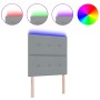 Luz de Cabecera LED Gris Claro 100 cm Tela de , Cabeceros y pies de cama - Ref: Foro24-3338410, Precio: 92,81 €, Descuento: %