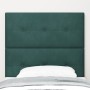 Cabecero LED Verde Oscuro 100 cm Terciopelo de , Cabeceros y pies de cama - Ref: Foro24-3338420, Precio: 92,76 €, Descuento: %