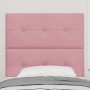 Cabecera LED Rosa 100 cm de Terciopelo de , Cabeceros y pies de cama - Ref: Foro24-3338422, Precio: 92,76 €, Descuento: %