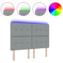 Luz de Cabecera LED Gris Claro 72 cm Tela de , Cabeceros y pies de cama - Ref: Foro24-3338423, Precio: 130,55 €, Descuento: %