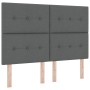 Cabecero LED Gris Oscuro 72 cm Tela de , Cabeceros y pies de cama - Ref: Foro24-3338424, Precio: 130,55 €, Descuento: %
