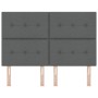 Cabecero LED Gris Oscuro 72 cm Tela de , Cabeceros y pies de cama - Ref: Foro24-3338424, Precio: 130,55 €, Descuento: %
