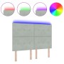 Luz de Cabecera LED Gris Claro 72 cm Terciopelo de , Cabeceros y pies de cama - Ref: Foro24-3338430, Precio: 130,49 €, Descue...