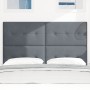 Cabezal LED Gris Oscuro 72 cm Terciopelo de , Cabeceros y pies de cama - Ref: Foro24-3338431, Precio: 130,49 €, Descuento: %