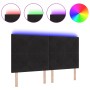 Cabecero LED Negro 90 cm Terciopelo de , Cabeceros y pies de cama - Ref: Foro24-3338458, Precio: 149,34 €, Descuento: %