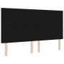 Cabecero LED Negro 90 cm Terciopelo de , Cabeceros y pies de cama - Ref: Foro24-3338458, Precio: 149,34 €, Descuento: %