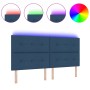 Cabecera LED Azul 100 cm de Tela de , Cabeceros y pies de cama - Ref: Foro24-3338468, Precio: 157,89 €, Descuento: %
