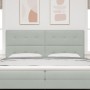 Luz de Cabecera LED Gris Claro 100 cm Terciopelo de , Cabeceros y pies de cama - Ref: Foro24-3338469, Precio: 156,80 €, Descu...