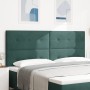 Cabezal LED Verde Oscuro 100 cm Terciopelo de , Cabeceros y pies de cama - Ref: Foro24-3338472, Precio: 156,80 €, Descuento: %